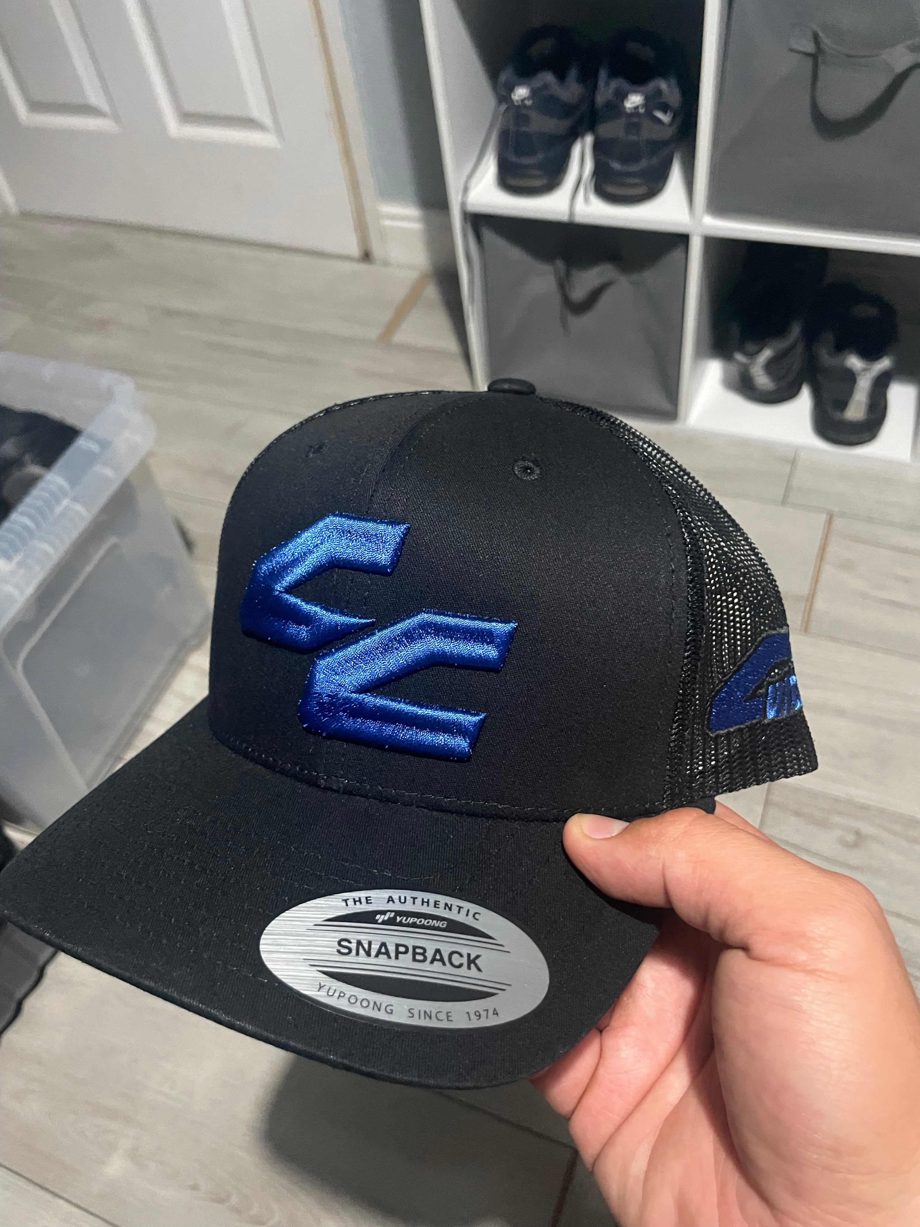 CC 3D logo - BLUE/BLACK