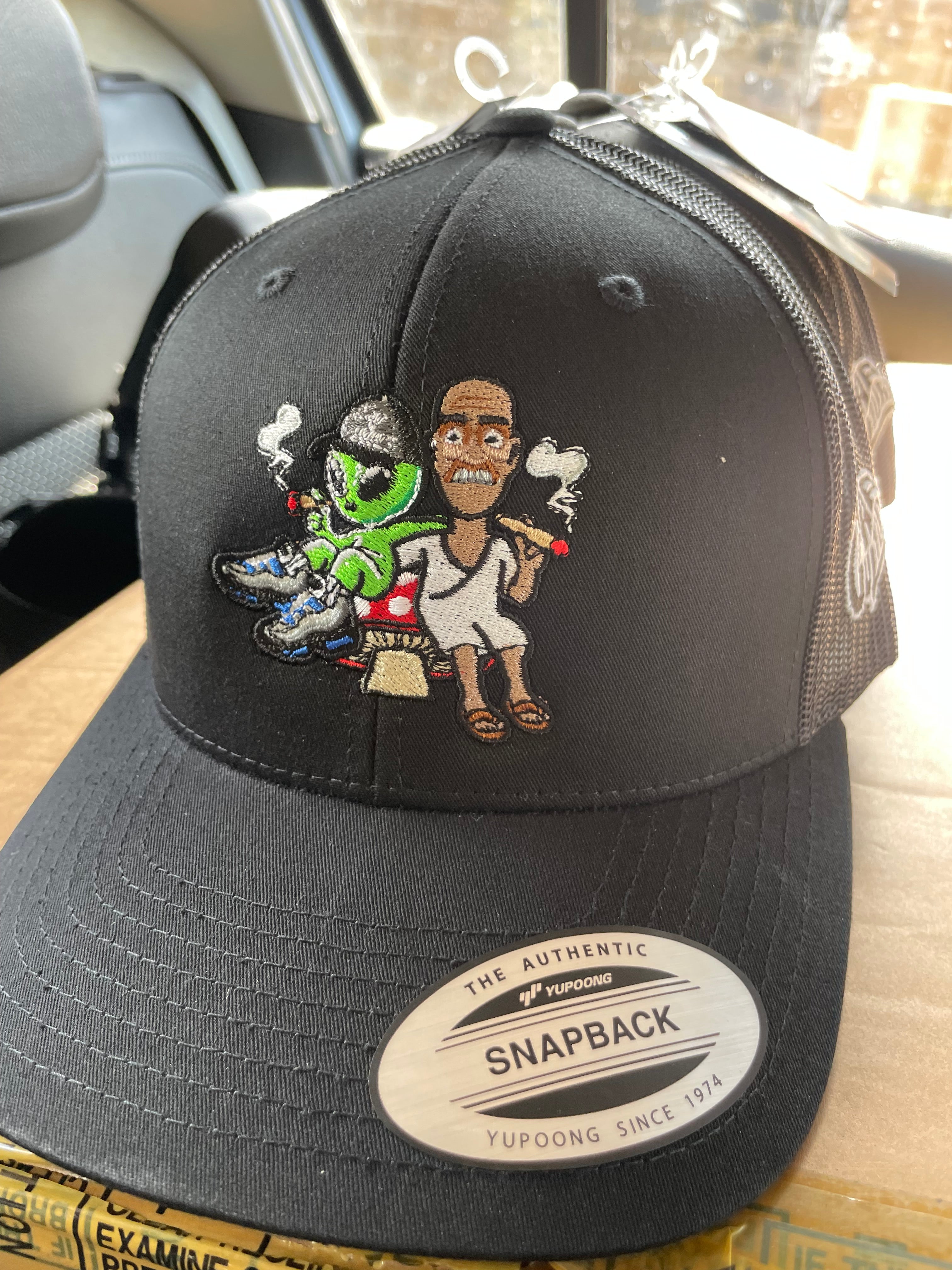 Ghandi X alien - BLACK