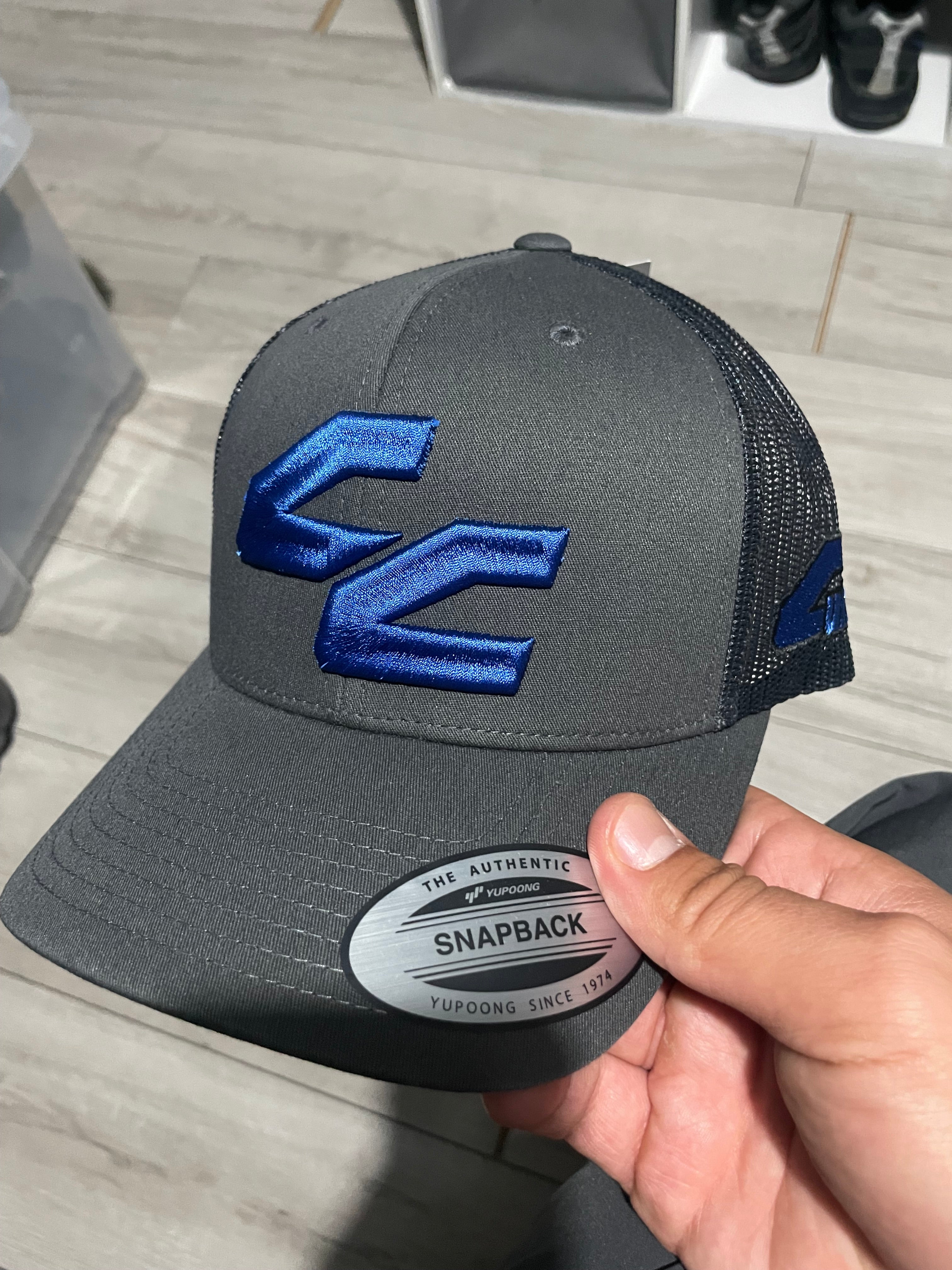 CC 3D logo - BLUE/GREY