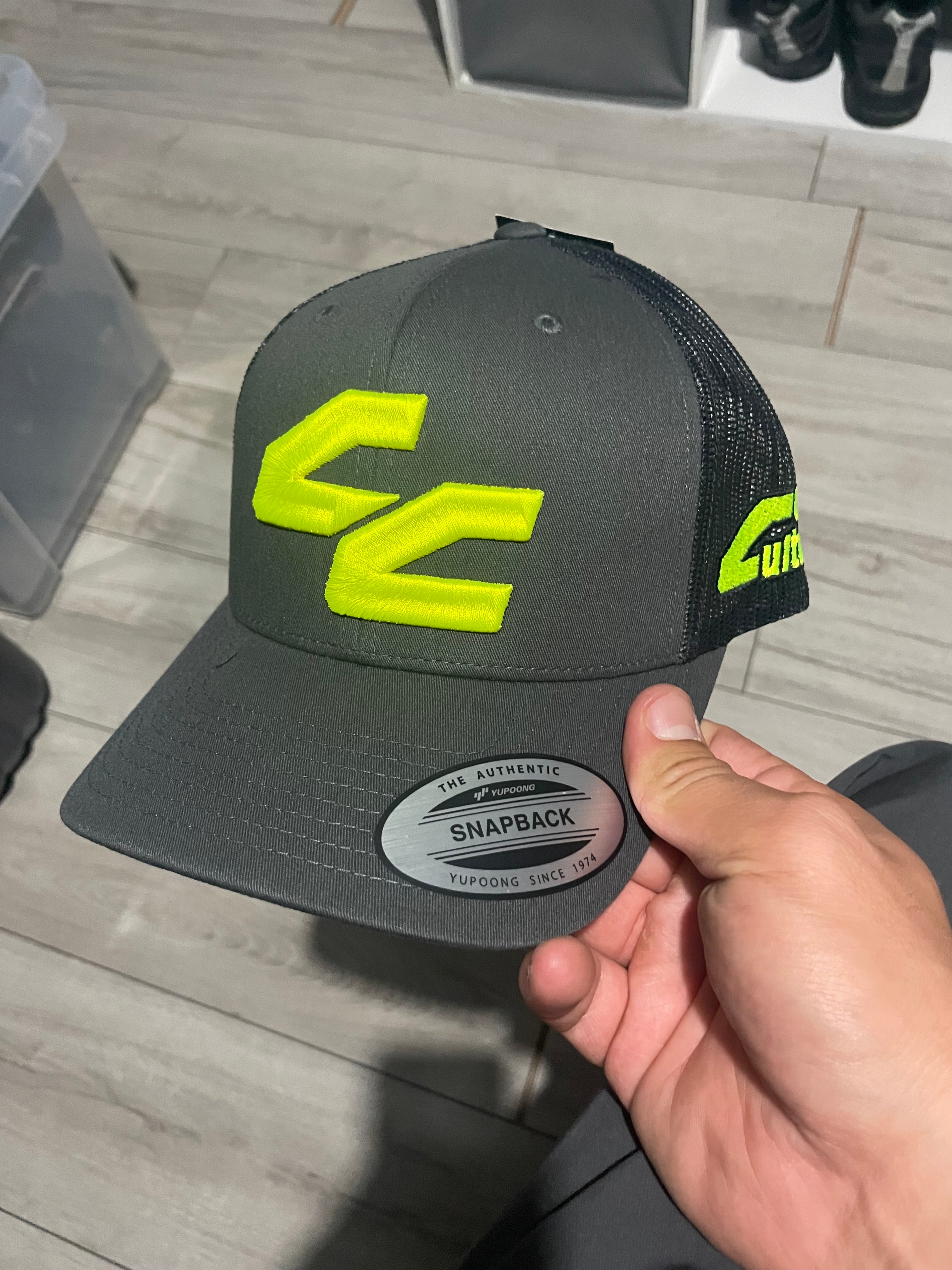 CC 3D logo - NEON/GREY