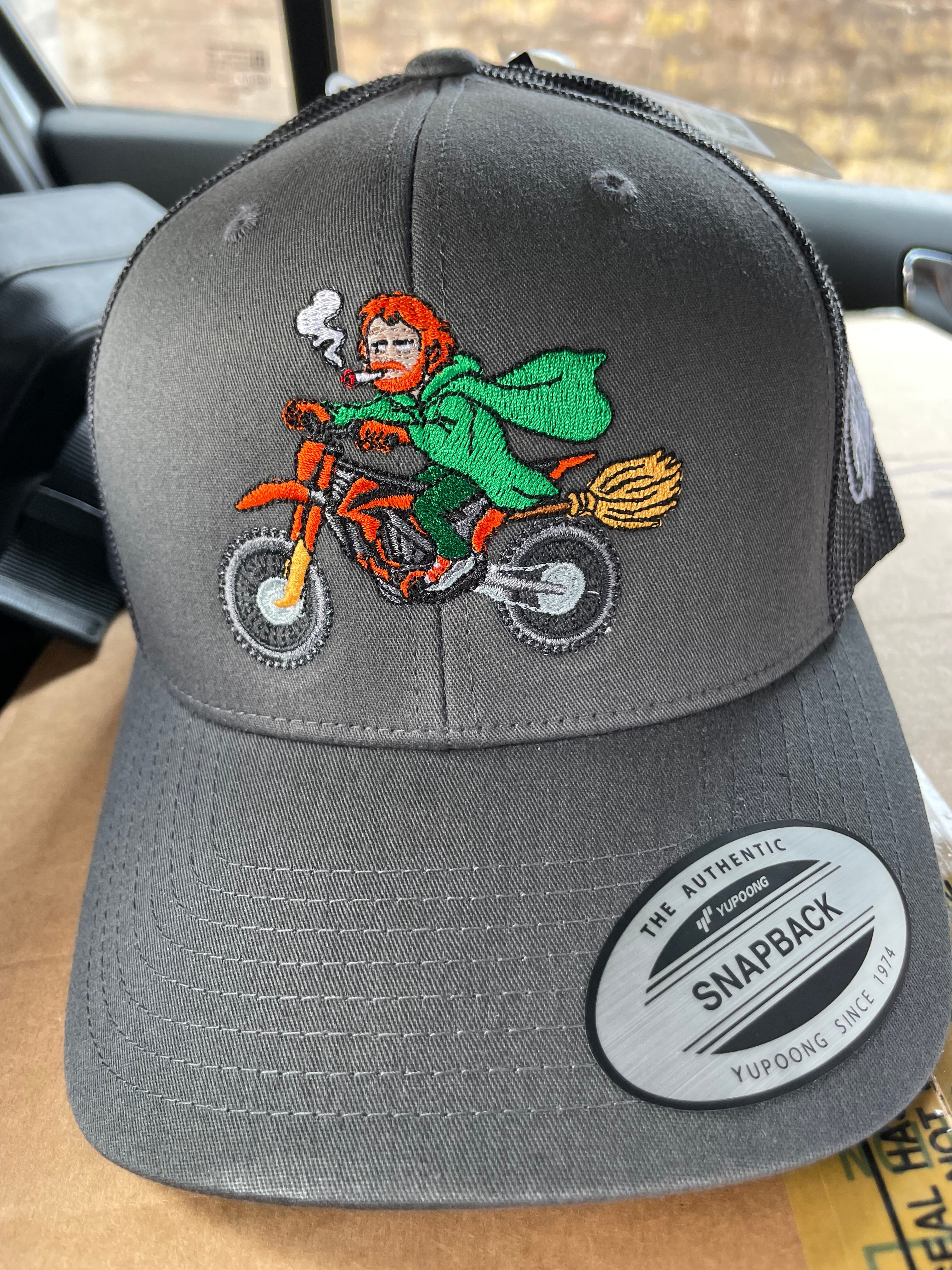 Ron on a KTM - GREY