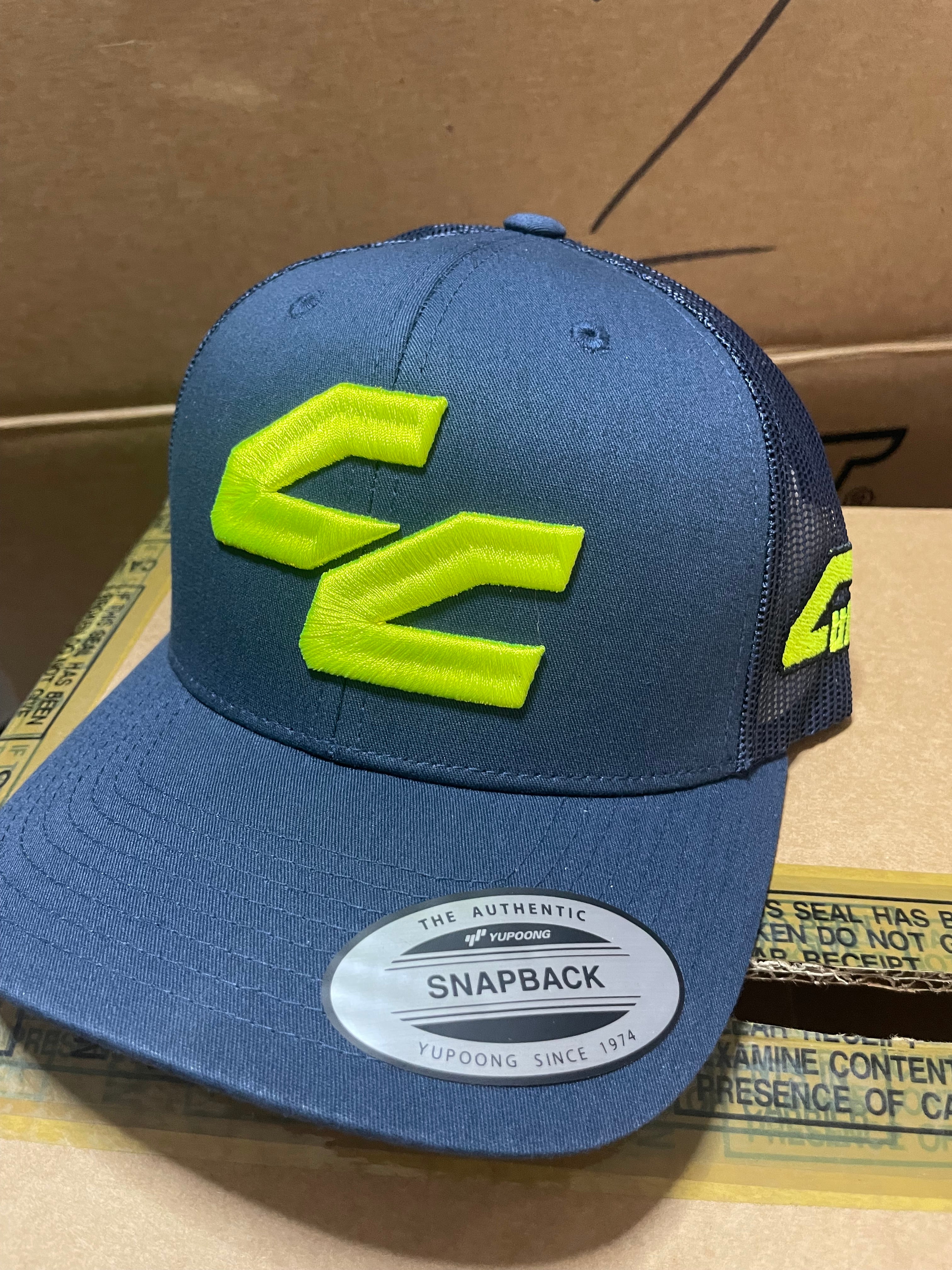 CC 3D LOGO - NAVY/NEON